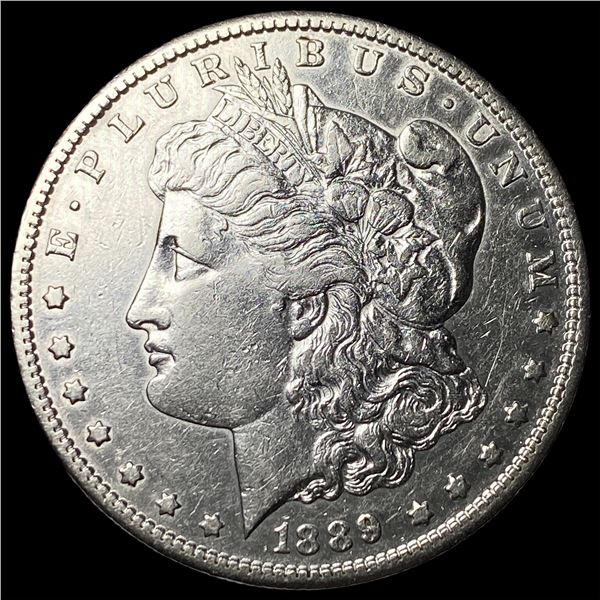 1889-S Silver Morgan Dollar CHOICE AU
