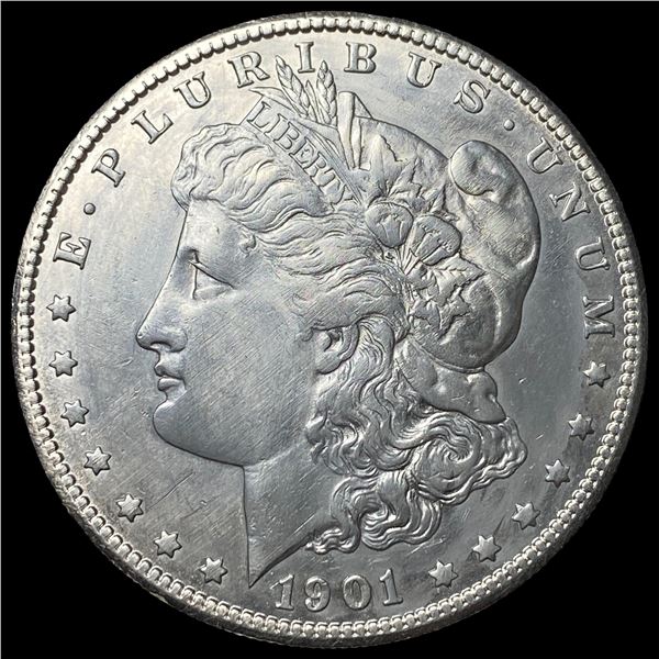 1901-S Silver Morgan Dollar NEARLY  UNCIRCULATED