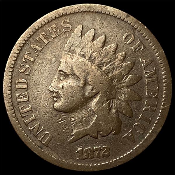 1872 Indian Head Cent LIGHTLY CIRCULATED
