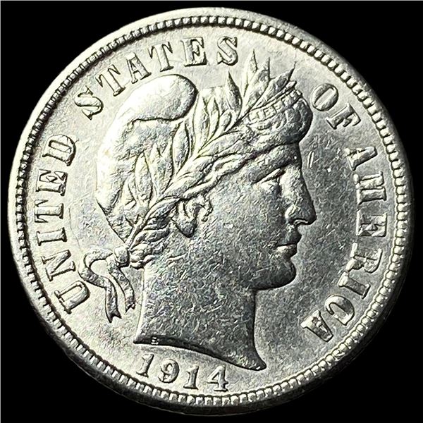 1914 Silver Barber Dime UNCIRCULATED