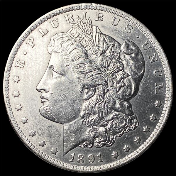 1891-CC Spitting Eagle Silver Morgan Dollar UNCIRCULATED