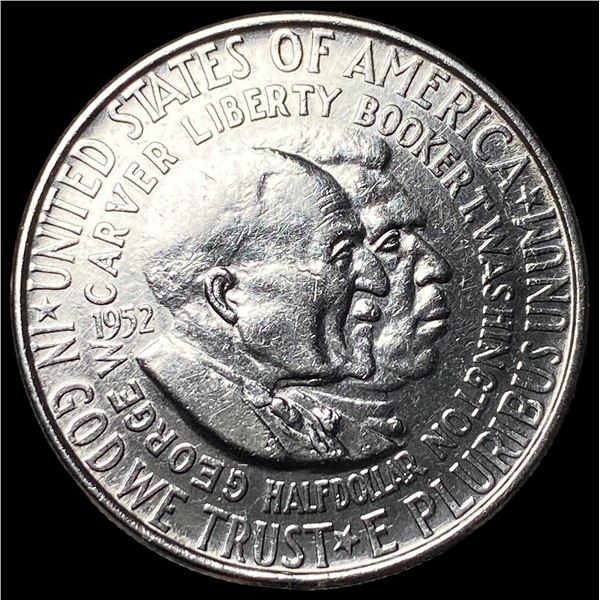 1952 Silver Washington/Carver Half Dollar GEM BU