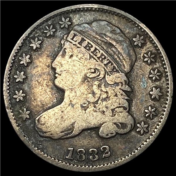 1832 Silver Capped Bust Dime LIGHTLY CIRCULATED