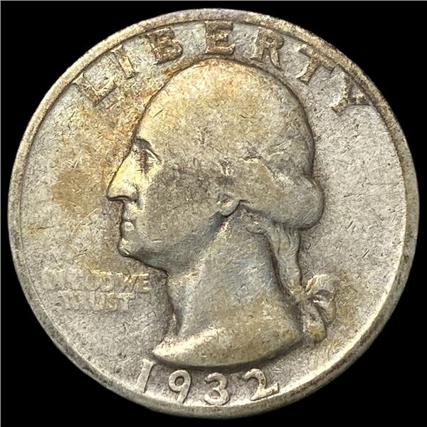 1932-S Silver Washington Quarter LIGHTLY CIRCULATED