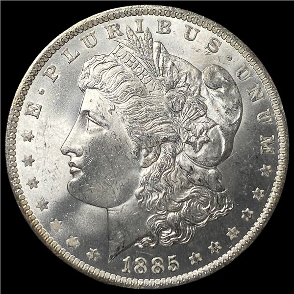 1885-O Silver Morgan Dollar GEM BU