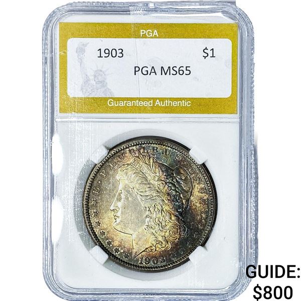 1903 Morgan Silver Dollar PGA MS65