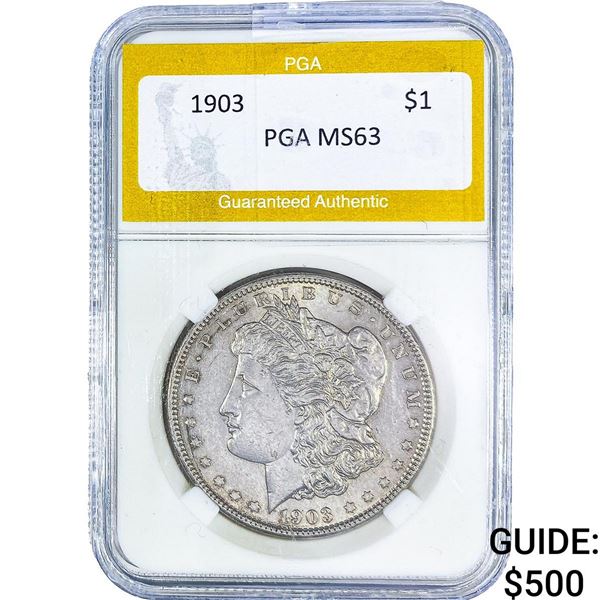 1903 Morgan Silver Dollar PGA MS63