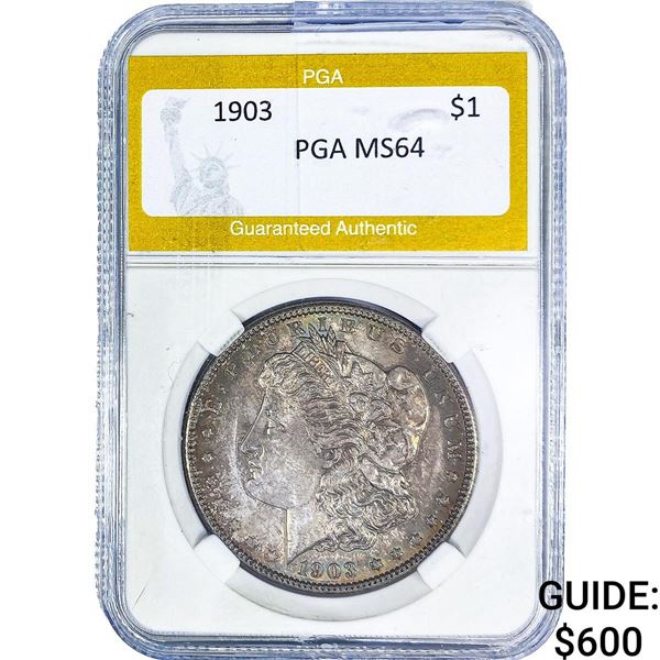 1903 Morgan Silver Dollar PGA MS64