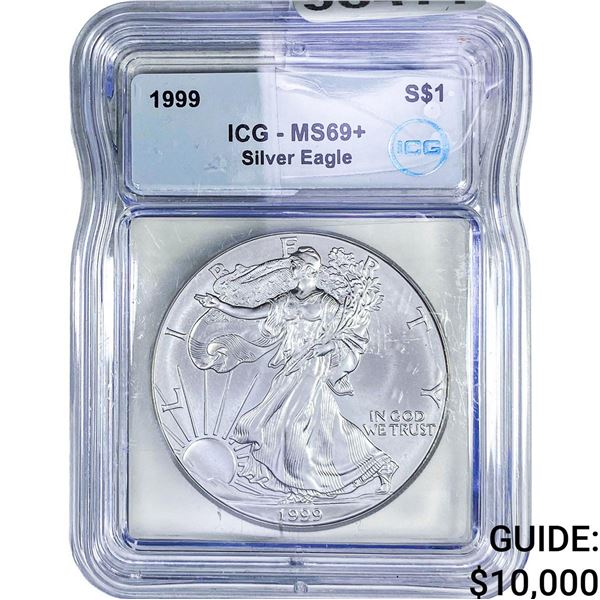 1999 Silver Eagle ICG MS69+