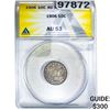 Image 1 : 1906 Barber Dime ANACS AU53