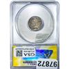Image 2 : 1906 Barber Dime ANACS AU53
