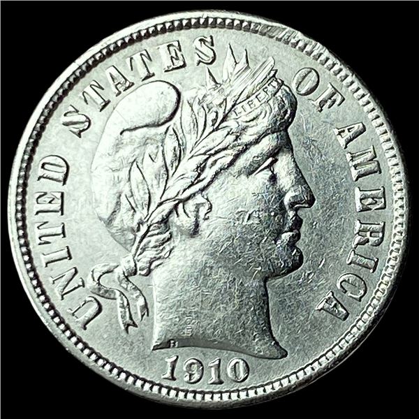 1910 Silver Barber Dime UNCIRCULATED