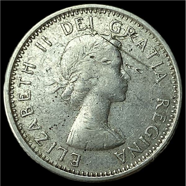 1963 Canada Silver 10 Cents HIGH GRADE