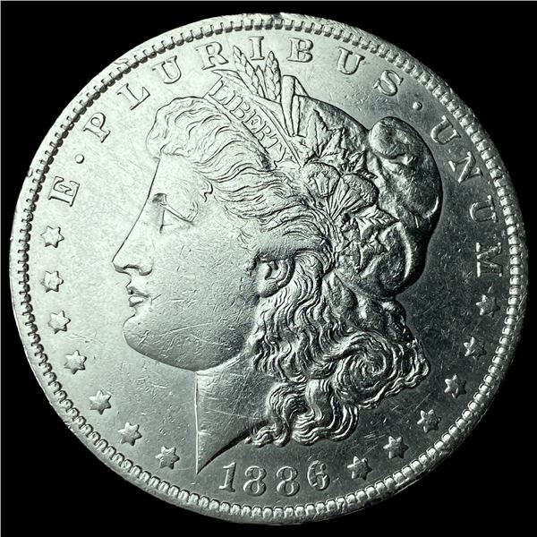 1886-O Silver Morgan Dollar CHOICE AU