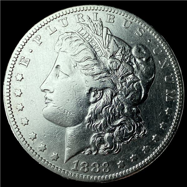 1883-S Silver Morgan Dollar CHOICE AU