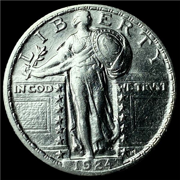 1924 Silver Standing Liberty Quarter UNCIRCULATED