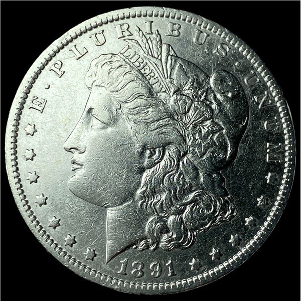 1891-O Silver Morgan Dollar CLOSELY  UNCIRCULATED