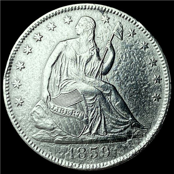 1859-O Silver Half Dollar HIGH GRADE