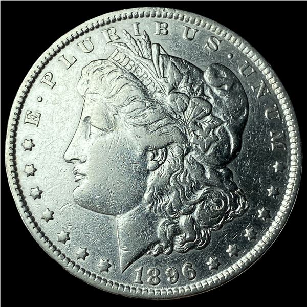 1896 Silver Morgan Dollar CLOSELY UNCIRCULATED