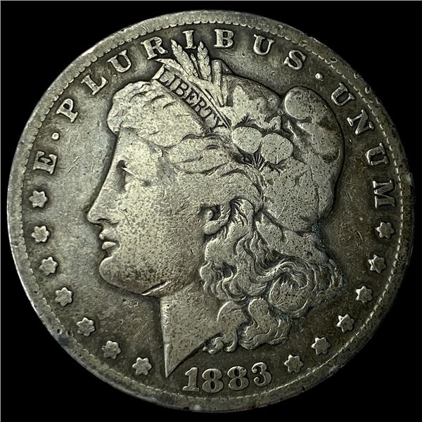 1883-CC Silver Morgan Dollar NEARLY  UNCIRCULATED