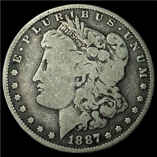 1887-O Silver Morgan Dollar LIGHTLY  CIRCULATED