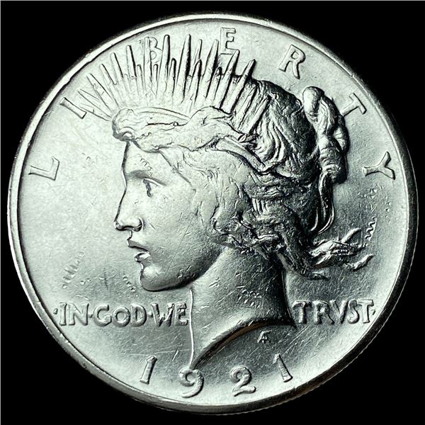 1921 Silver High Relief Peace Dollar UNCIRCULATED