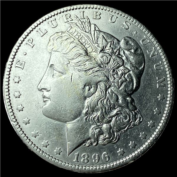 1896-O Silver Morgan Dollar CHOICE AU