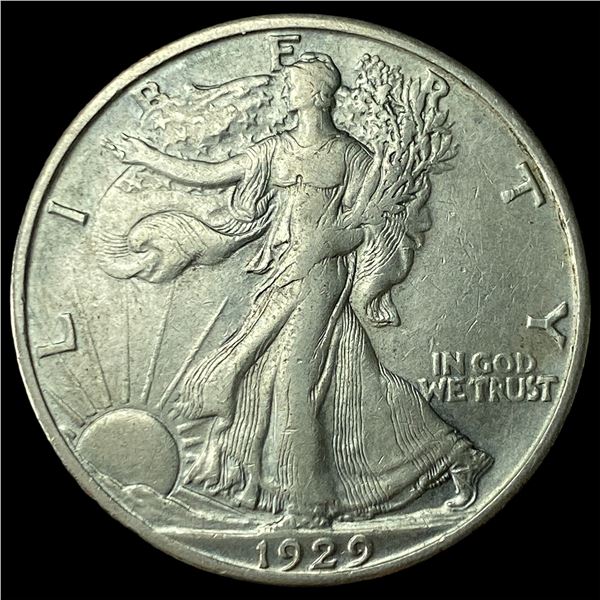 1929-D Silver Walking Liberty Half Dollar  UNCIRCULATED