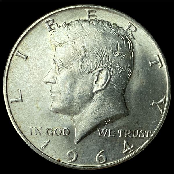 1964-D Silver Kennedy Half Dollar CHOICE BU