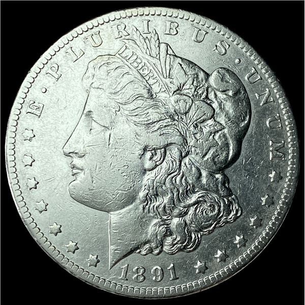 1891-CC Silver Morgan Dollar CLOSELY  UNCIRCULATED