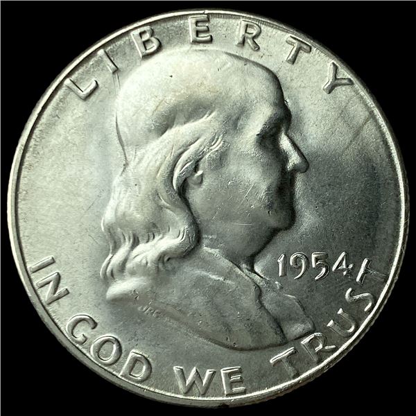 1954-S Silver Franklin Half Dollar CHOICE BU