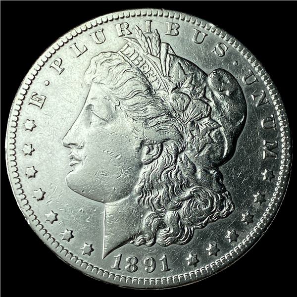 1891-CC Silver Morgan Dollar CHOICE AU