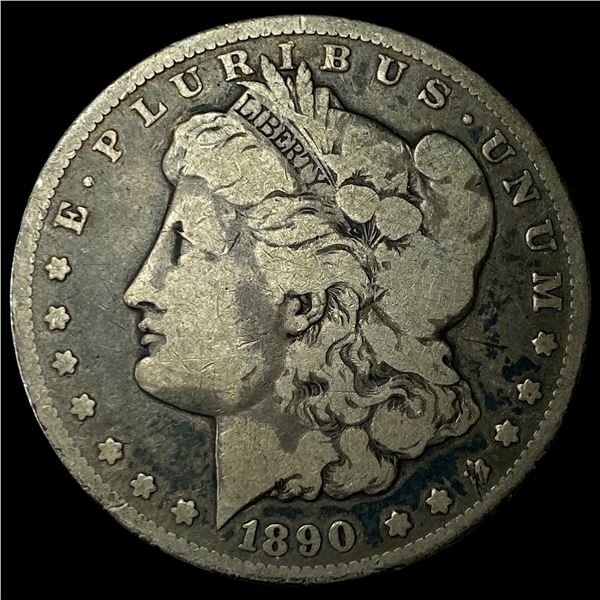 1890-CC Silver Morgan Dollar NICELY CIRCULATED