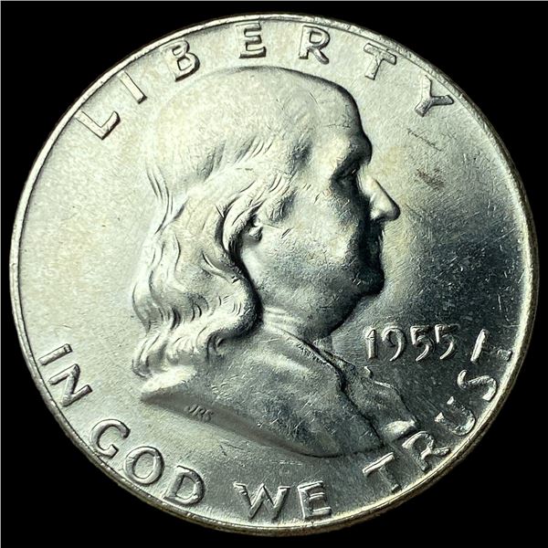 1955 "Bugs Bunny"Silver Half Dollar Franklin CHOICE BU