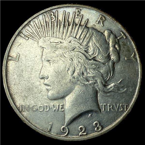 1923-D Silver Peace Dollar CLOSELY UNCIRCULATED