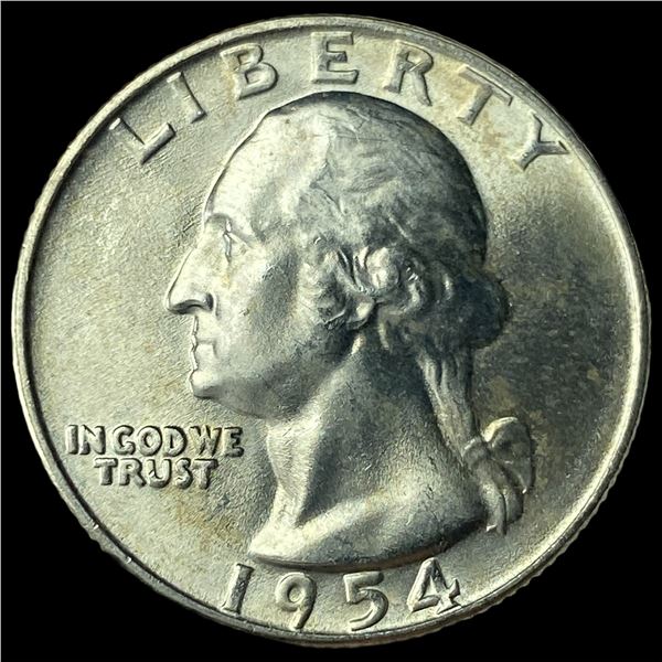 1954-D Silver Washington Quarter CHOICE BU