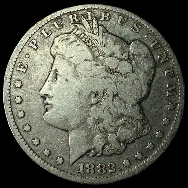 1882-CC Silver Morgan Dollar LIGHTLY  CIRCULATED