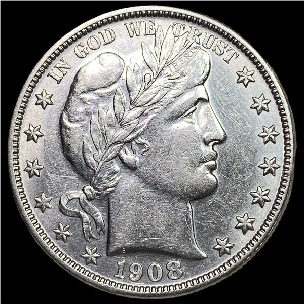 1908-O Silver Barber Half Dollar UNCIRCULATED