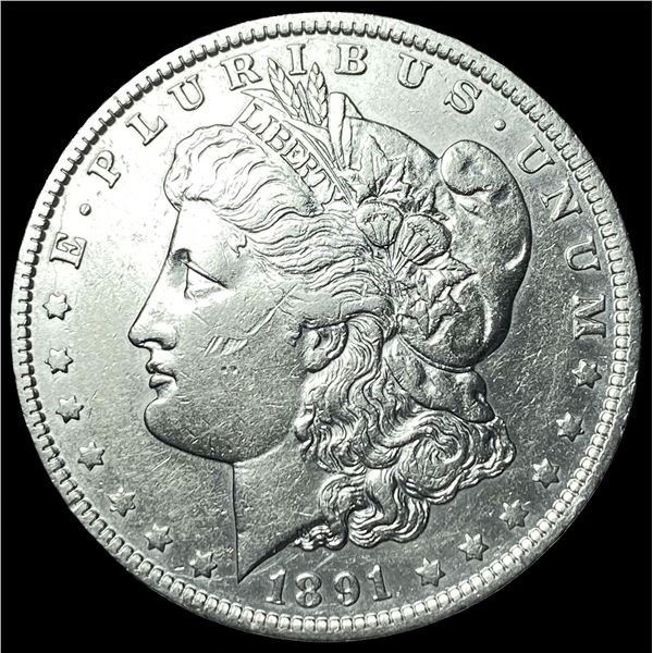 1891-O Silver Morgan Dollar CLOSELY  UNCIRCULATED