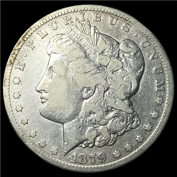 1879-CC Morgan Silver Dollar LIGHTLY  CIRCULATED