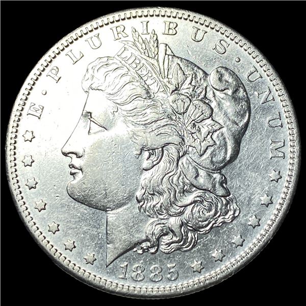 1885-S Silver Morgan Dollar CHOICE AU
