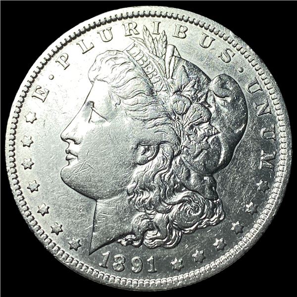 1891-O Silver Morgan Dollar CHOICE AU