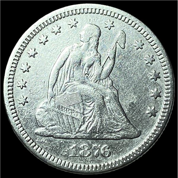 1876 Seated Liberty Quarter HIGH GRADE