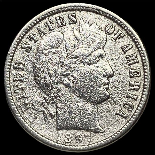 1897-O Silver Barber Dime HIGH GRADE