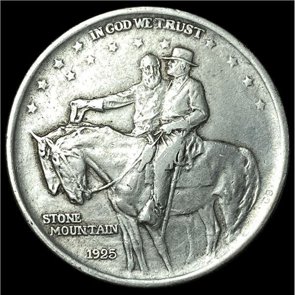 1925 Silver Stone Mountain Half Dollar  UNCIRCULATED