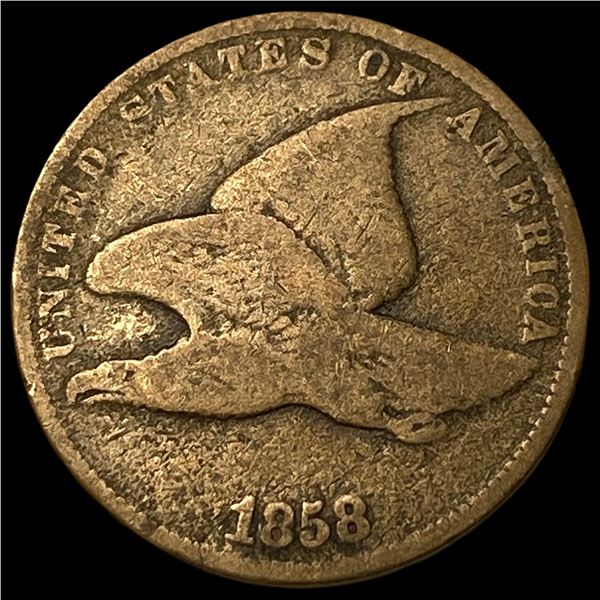 1858 Flying Eagle Cent LIGHTLY CIRCULATED