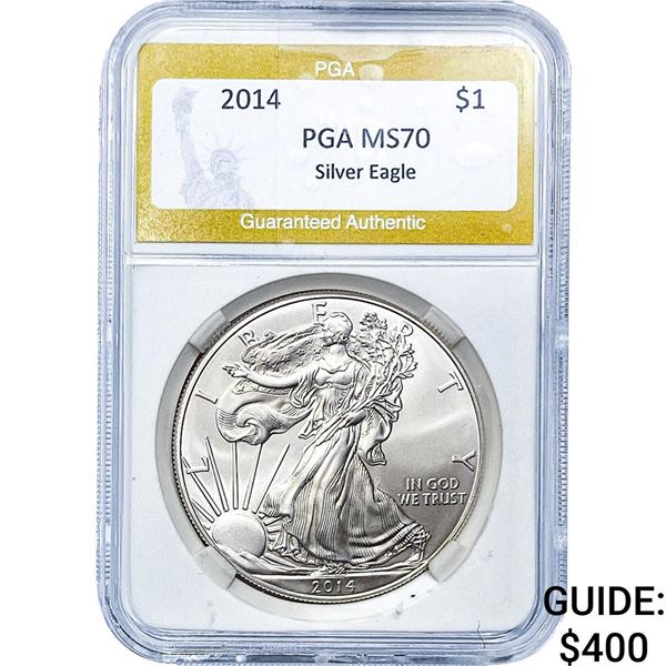 2014 Silver Eagle PGA MS70
