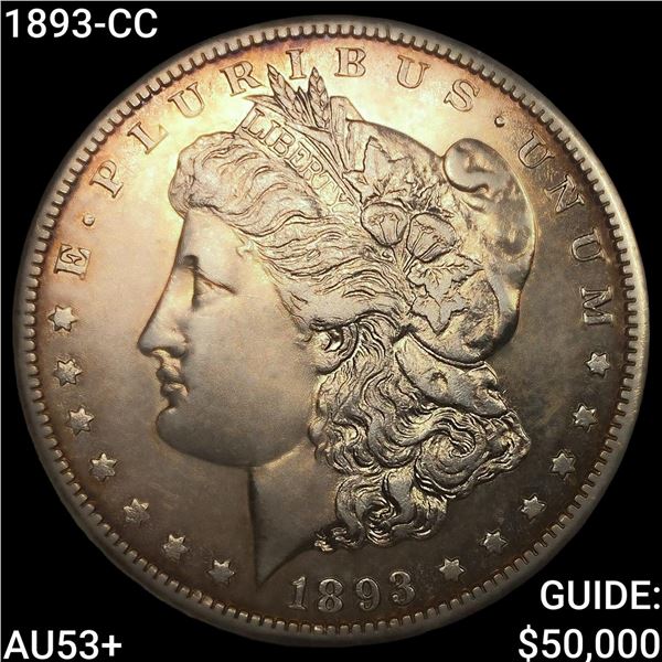 1893-CC Morgan Silver Dollar