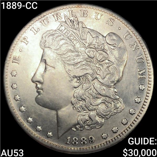 1889-CC Morgan Silver Dollar