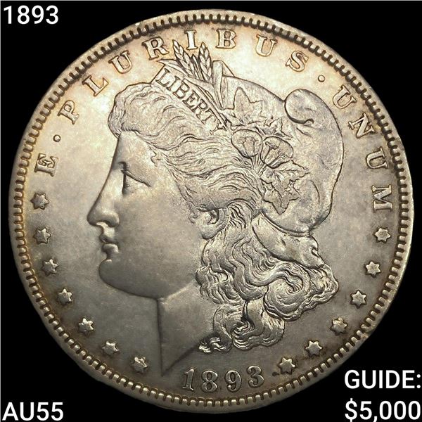 1893 Morgan Silver Dollar